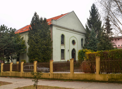 Ortodoxná synagóga v KOmárne y toku 1906.